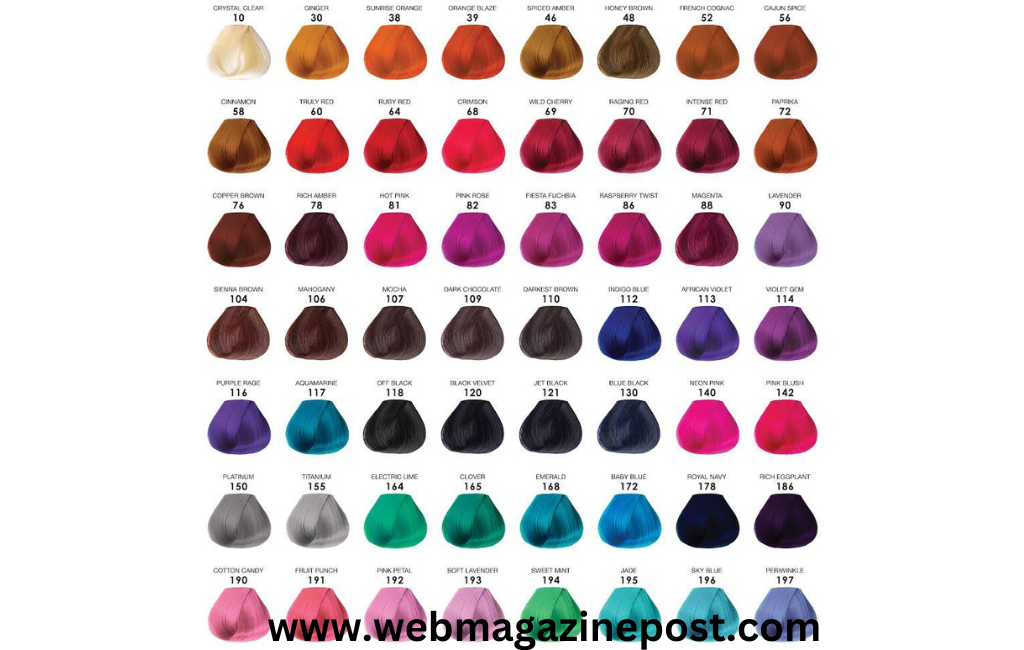 Hair Dye Colors