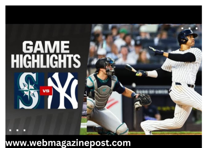 Seattle Mariners vs. New York Yankees: 100% A Detailed Player Stats Analysis